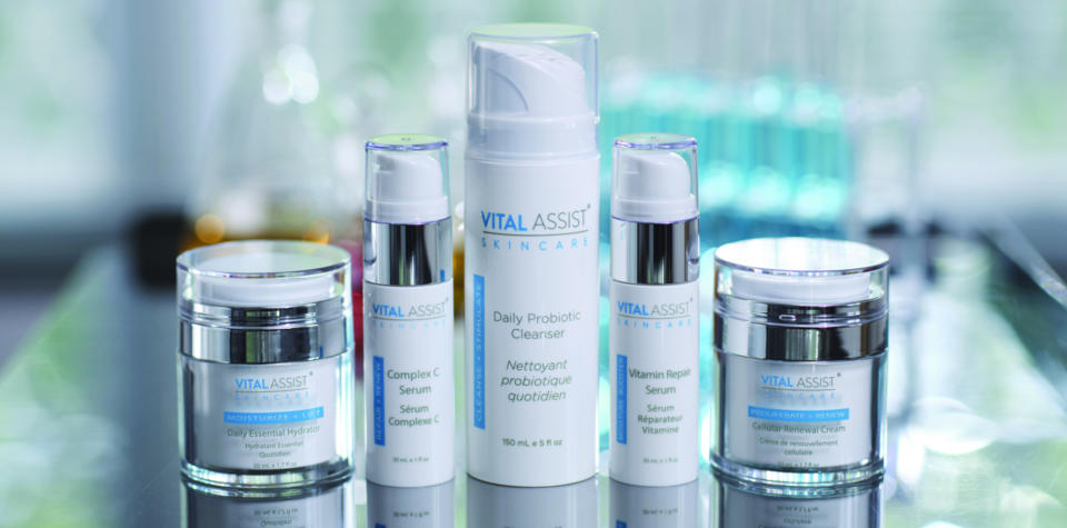 The Vital Assist Skincare product range