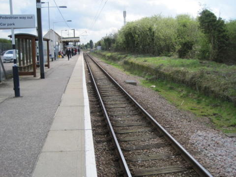 Train Station at South Woodham Ferrers, Essex