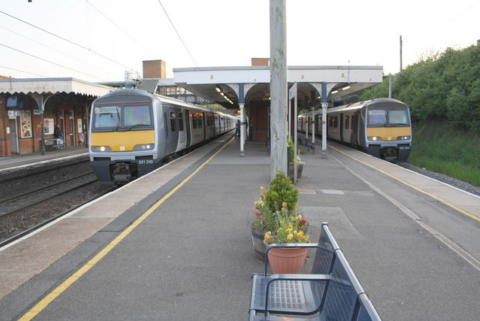 Train Station in Witham, Essex